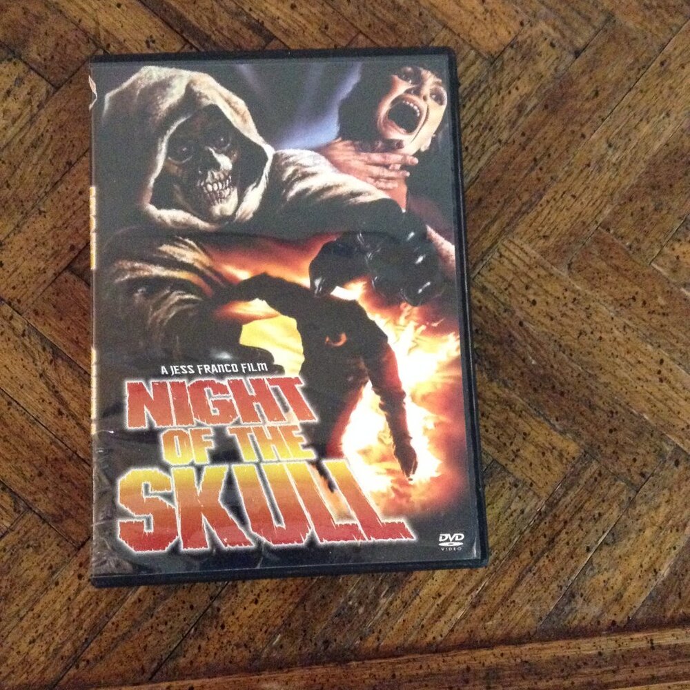 RARE Jess Franco's Night of the Skull (a.k.a. Night of the Assassins), 1974 DVD